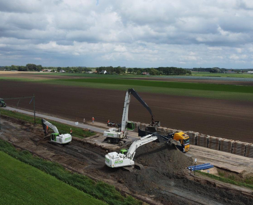 Van Eerd Groep Zevenbergen (3) Werk als machinist van werktuigen in grondverzet
