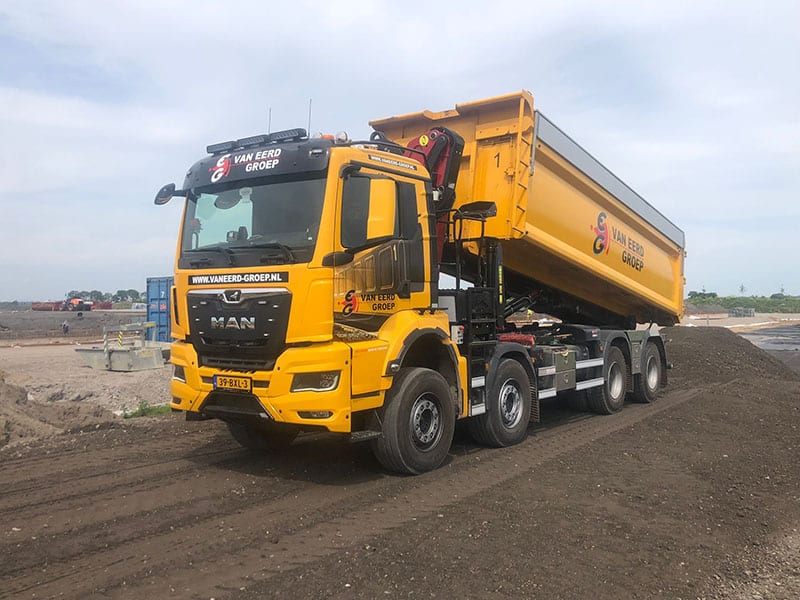 Van Eerd heeft MAN TGS 41.510 8x4 WS in het wagenpark