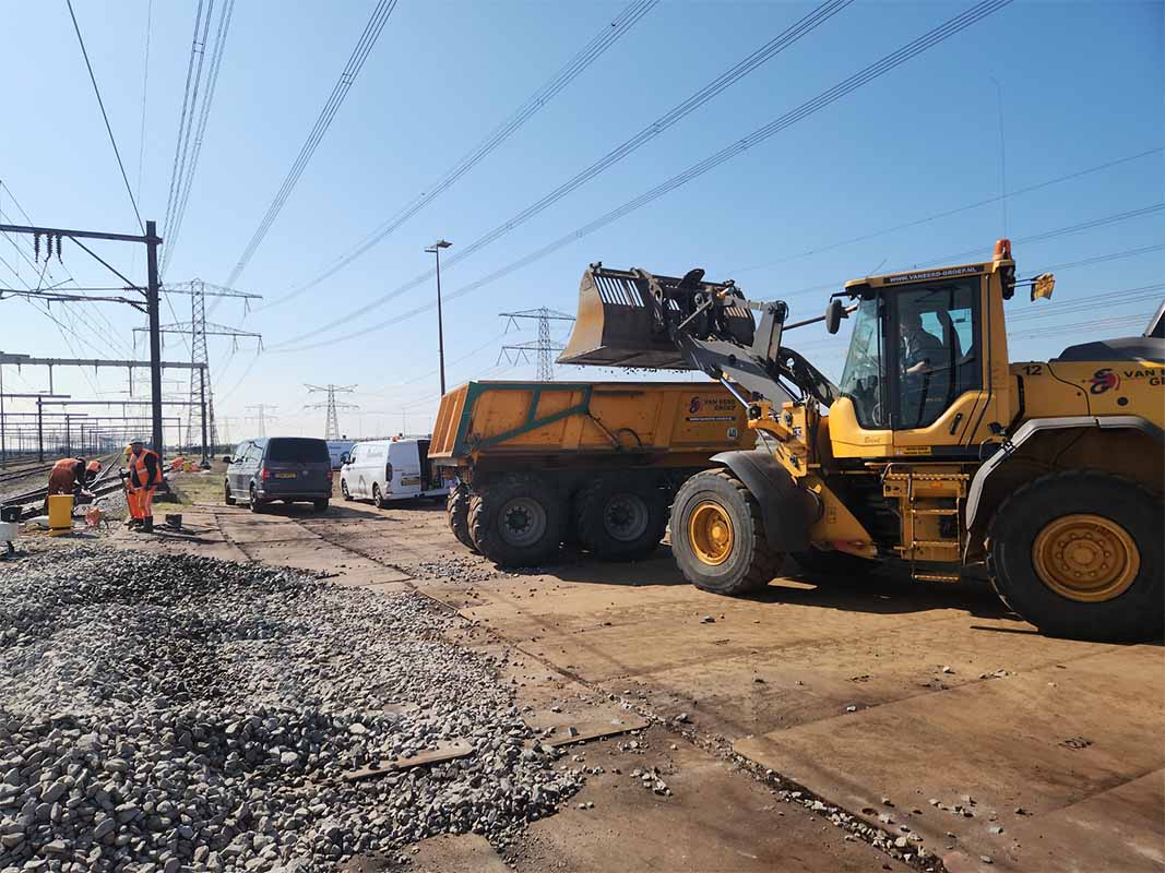 spoornet rotterdam Maasvlakte