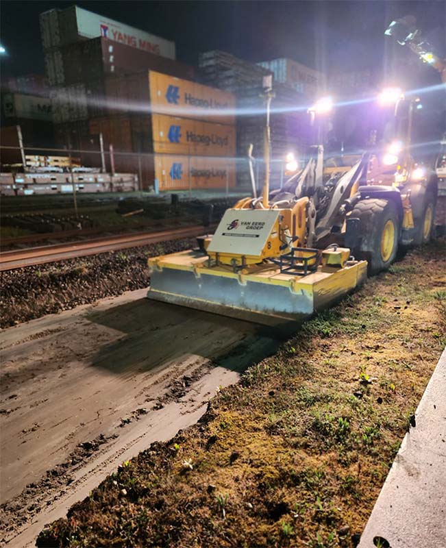 spoornet rotterdam Maasvlakte